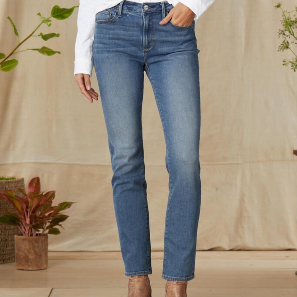 DRIFTWOOD Audrey Straight Leg Jeans
